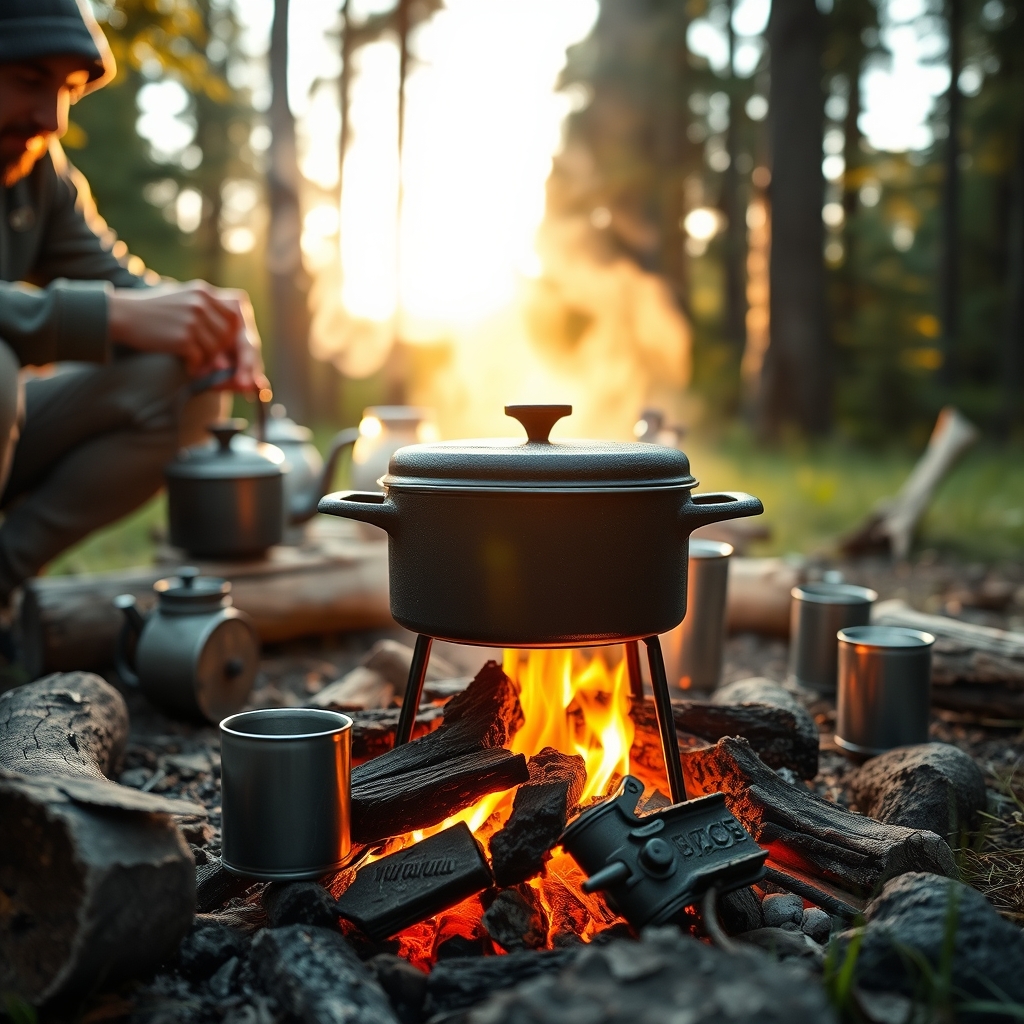 camp cooker product view
