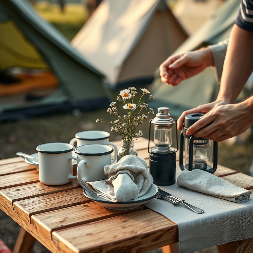 camping aesthetic setup - Illustration 2