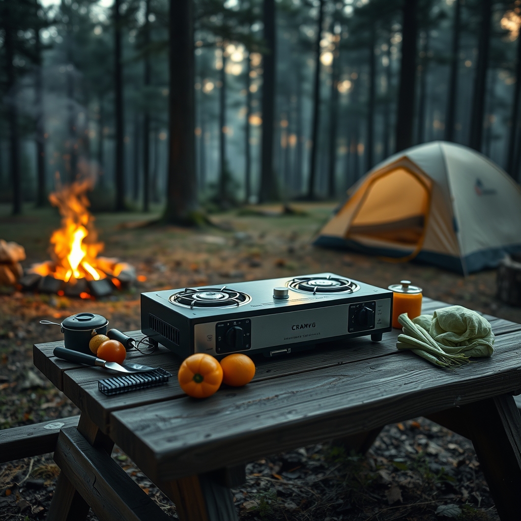 camping stove product view
