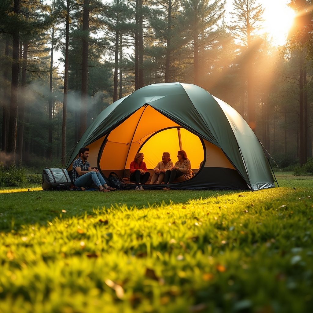 camping tent product view