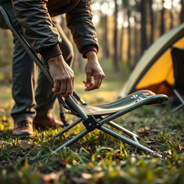 foldable camping furniture