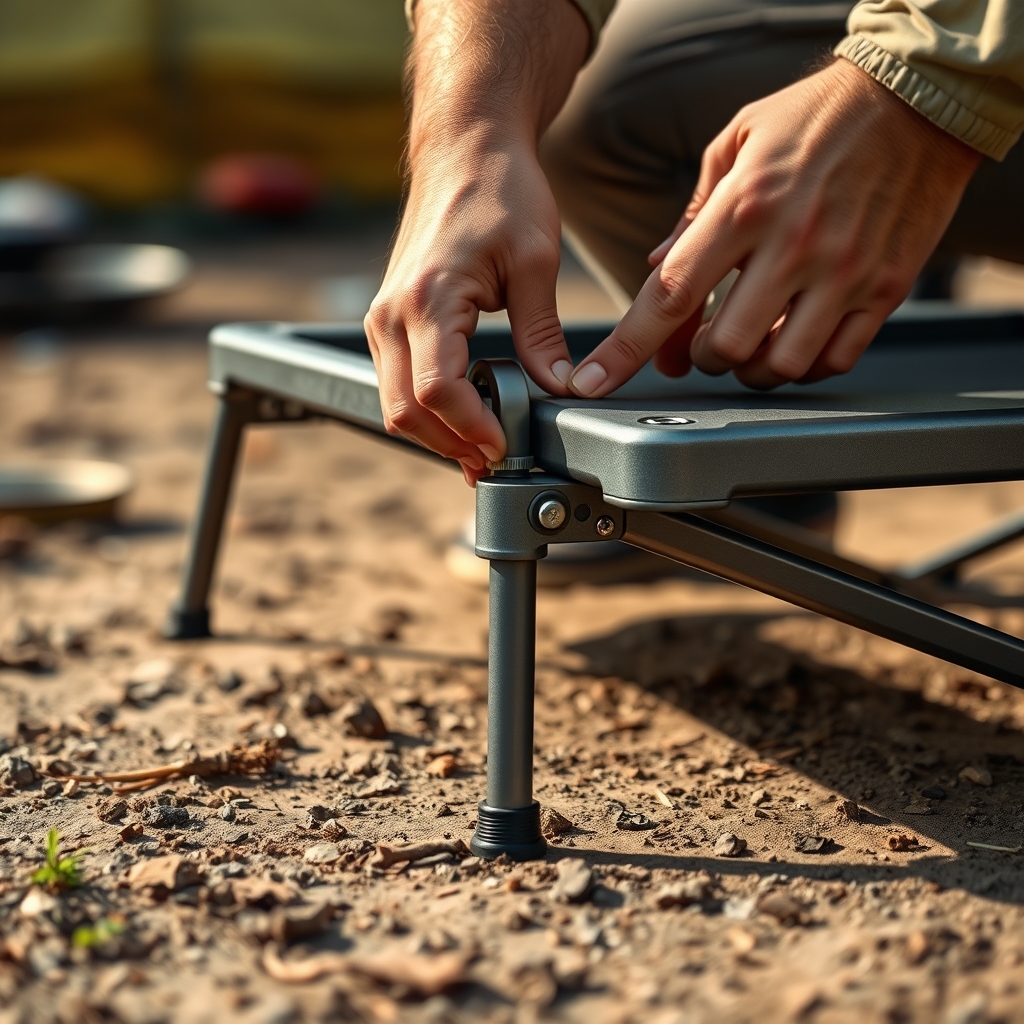 foldable camping table - Illustration 2