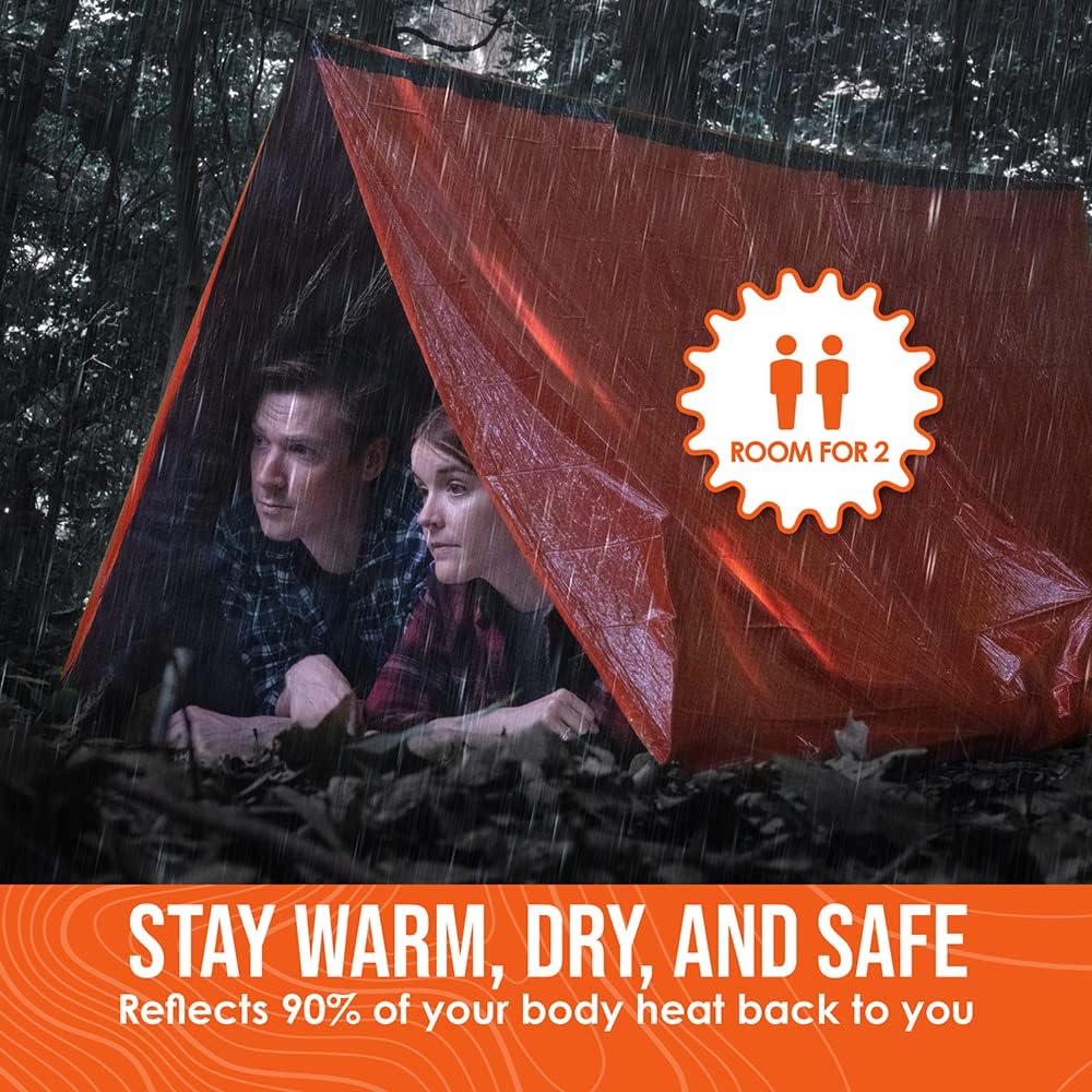 Go Time Gear Survival Life Tent packed emergency shelter
