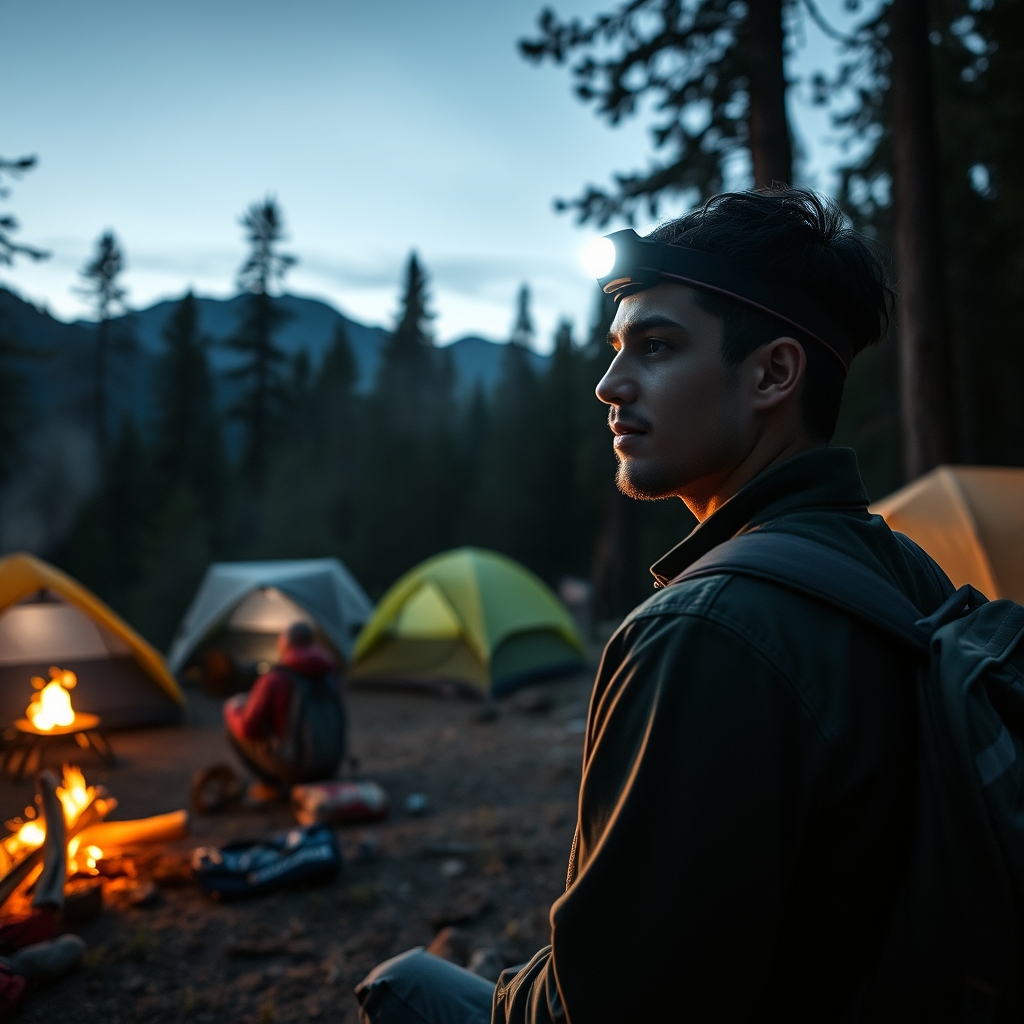 headlamp rechargeable - Illustration 1