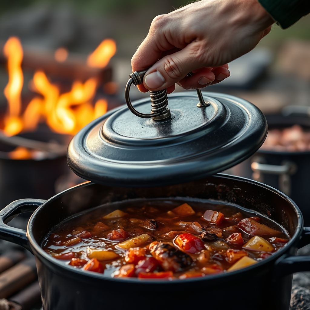 dutch oven in action