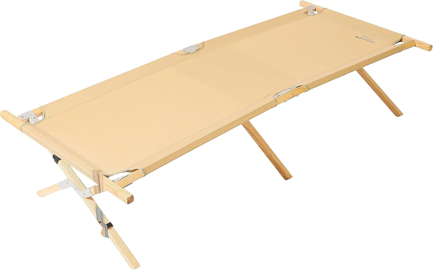 Naturehike camping cot side view and frame