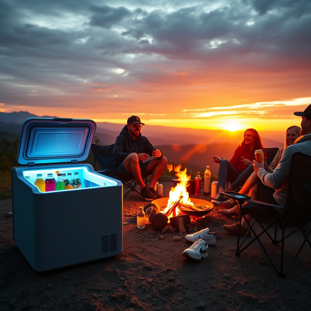 portable camping fridge - Illustration 3