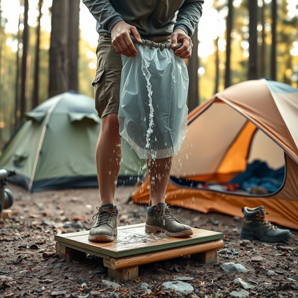 portable camping shower