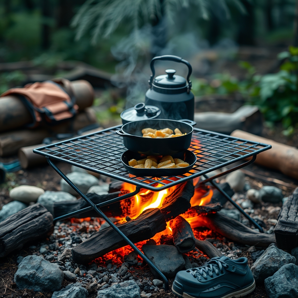 Camping Grill: 5 Ultimate Steps For Amazing Outdoor Cooking In 2026 2 camping grill in action
