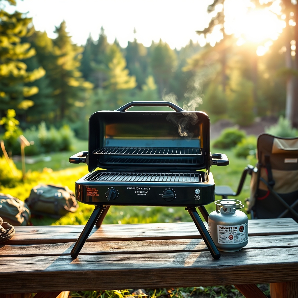 portable grill product view