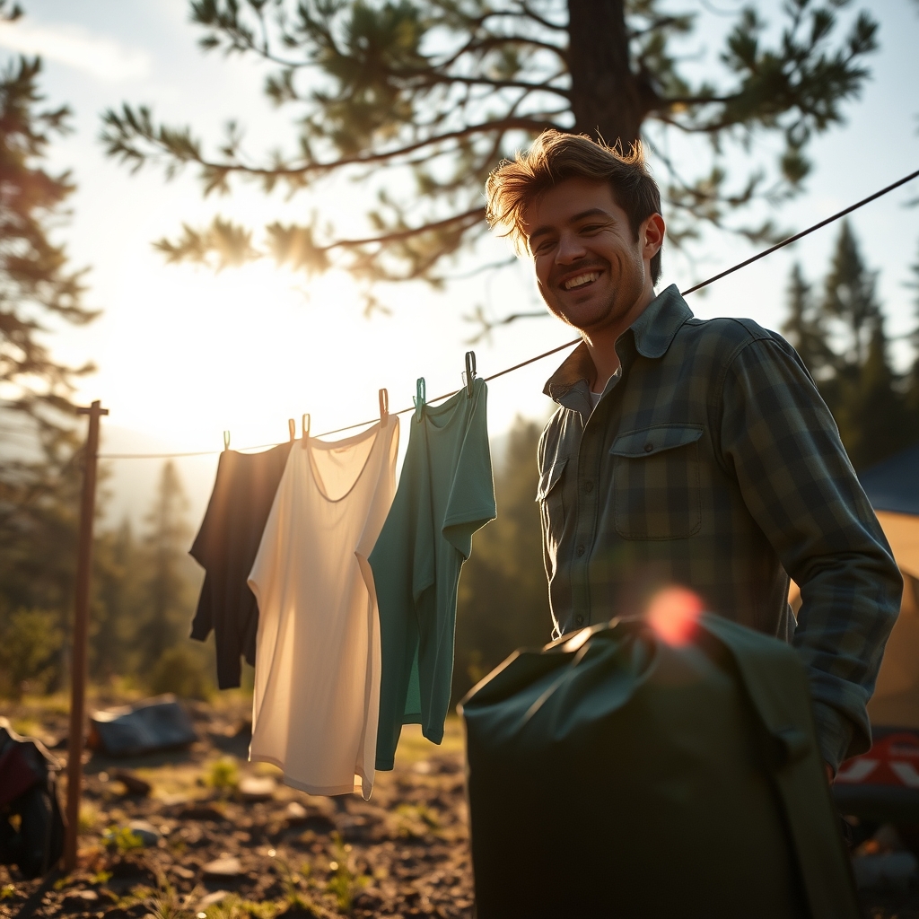 portable wash bag - Illustration 3