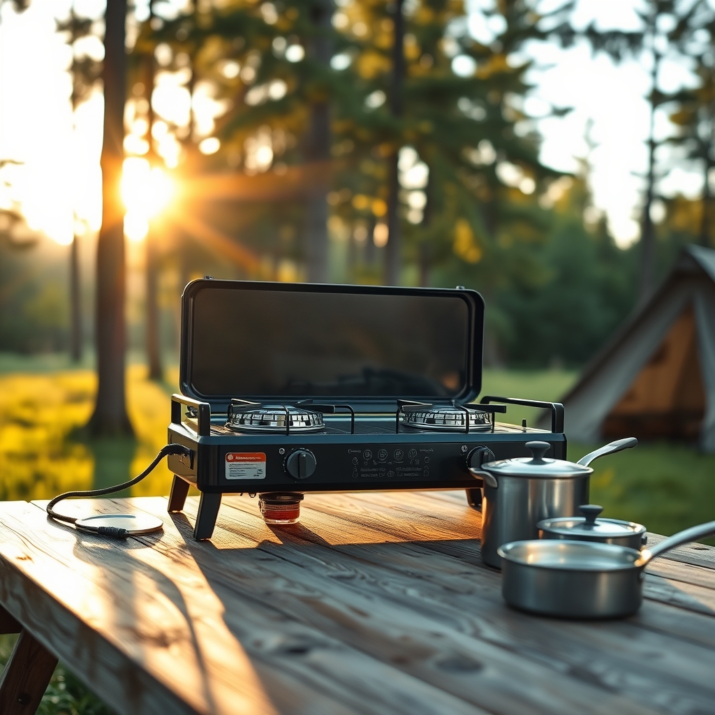 propane stove product view