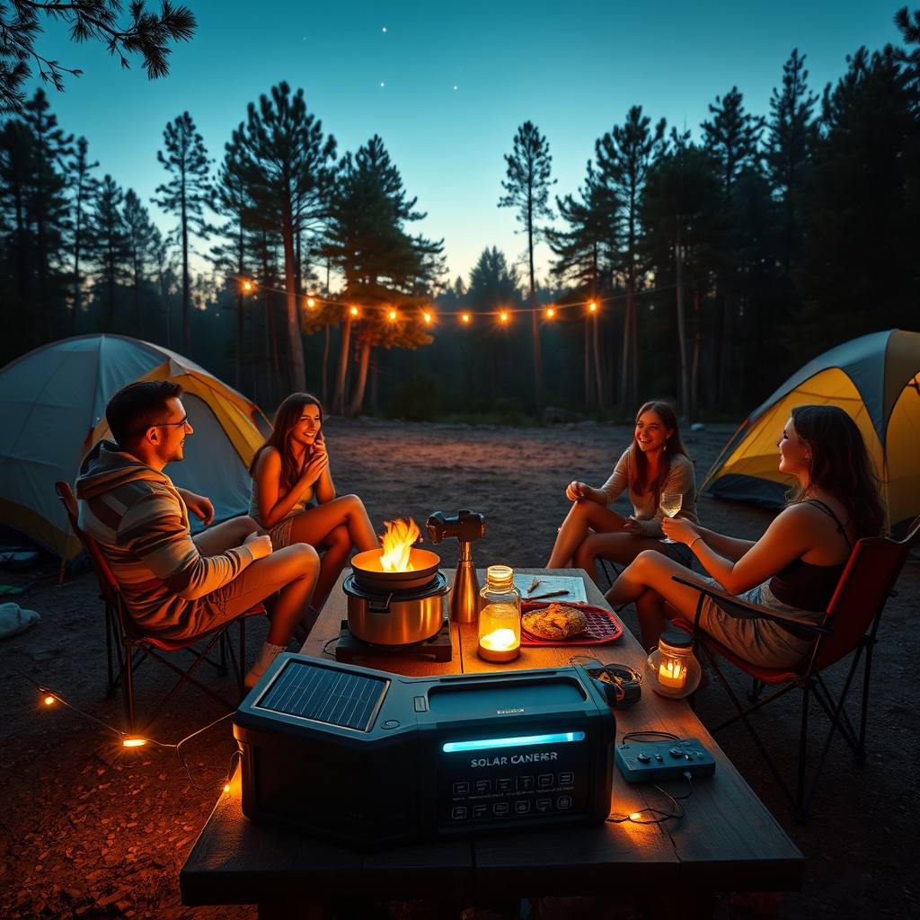 solar camping generator - Illustration 3