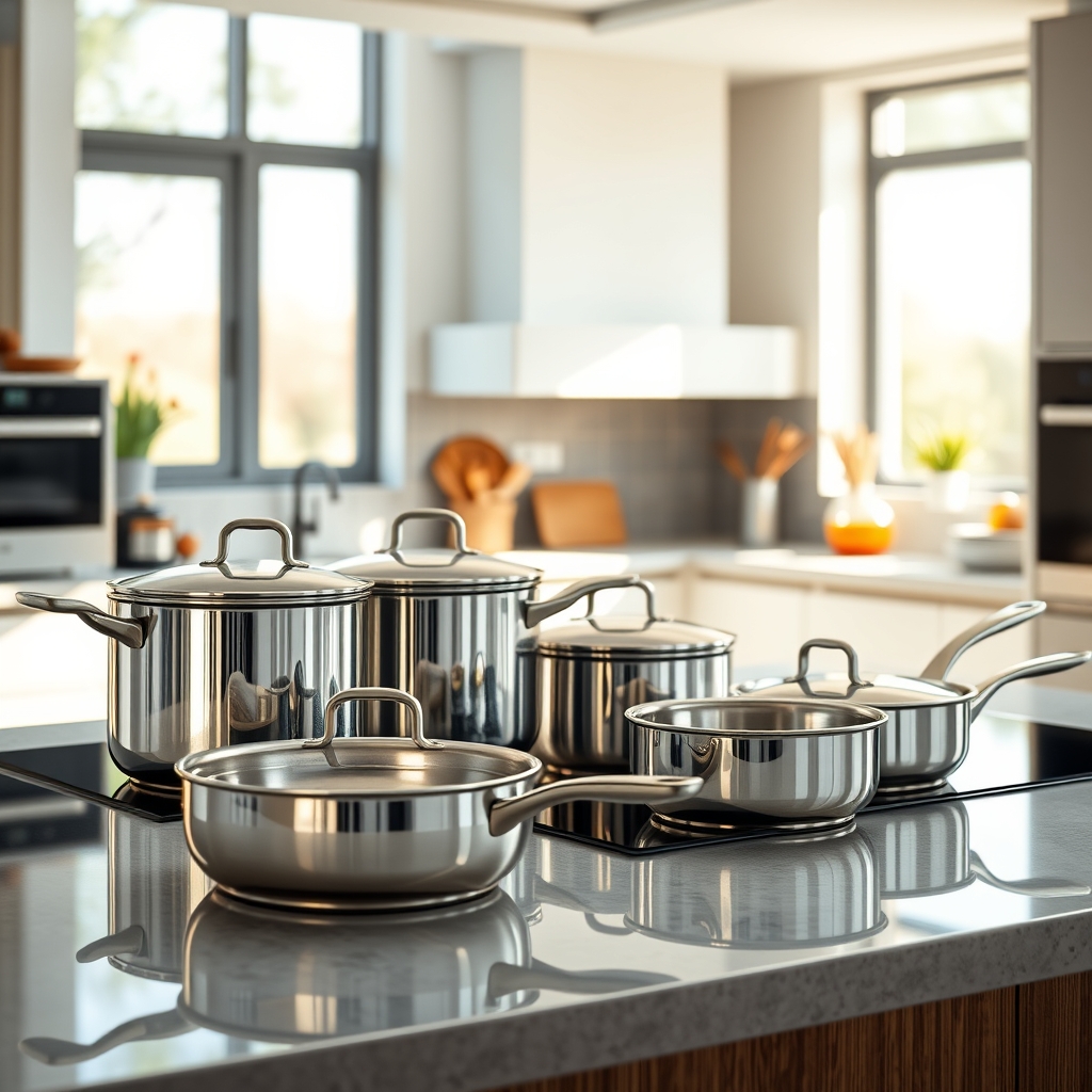 stainless cookware product view