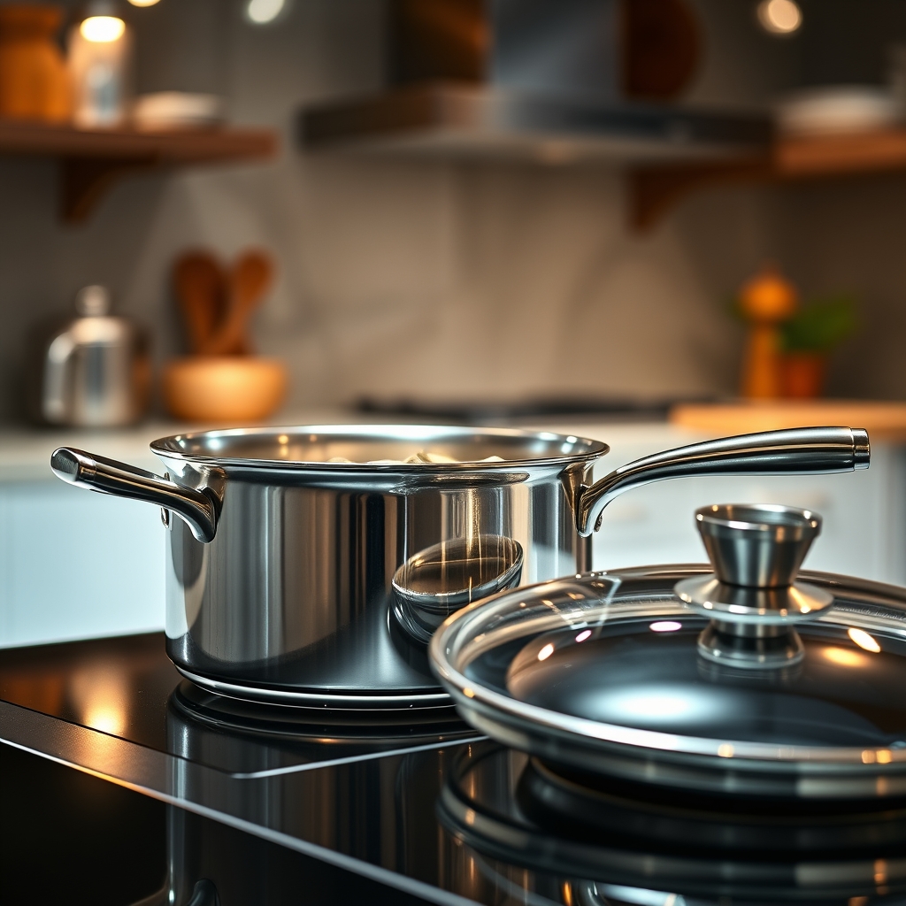 stainless saucepan product view
