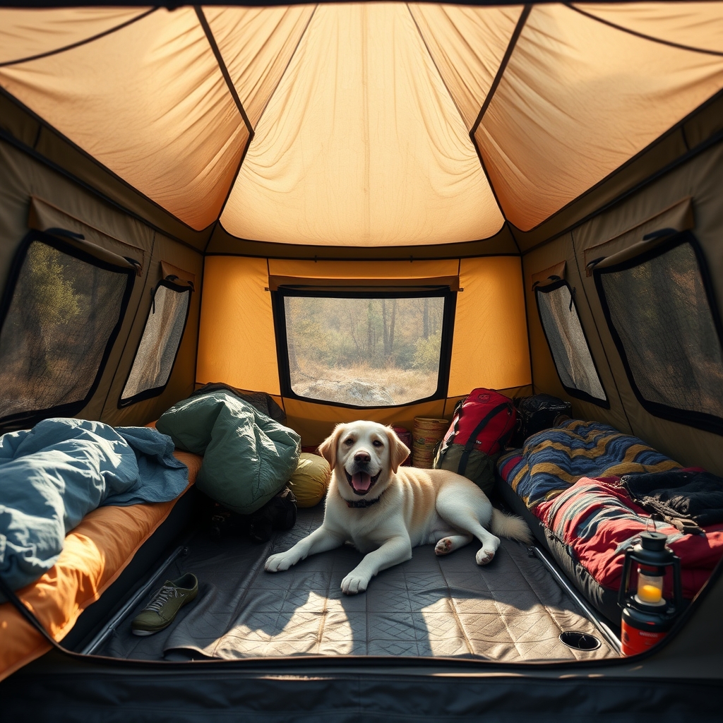 camping cube in action