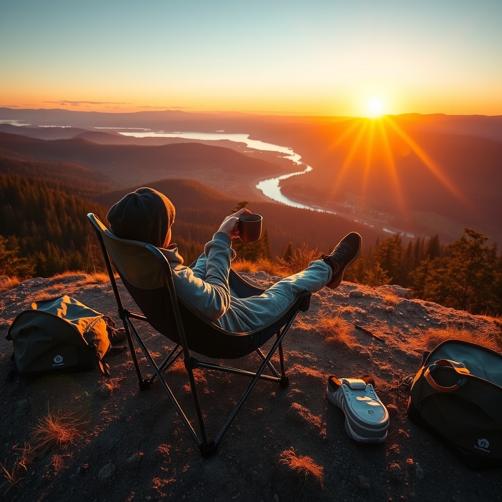 ultralight camping chair - Illustration 3