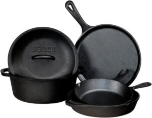 Lodge Cast Iron 5-Piece Set