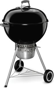 Weber Original Kettle Premium charcoal grill front view
