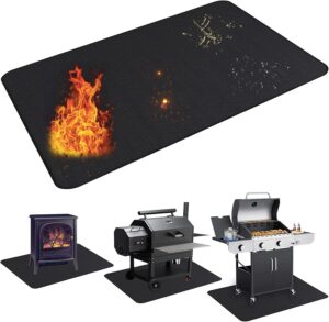 UBeesize under grill mat front product image from the Amazon gallery
