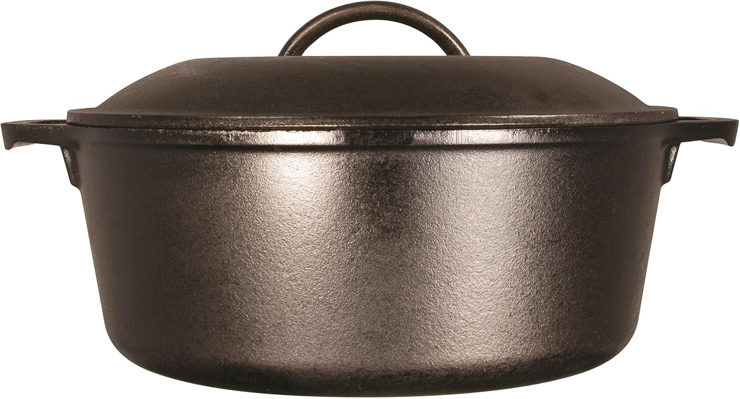 Lodge Dutch Oven on a stove