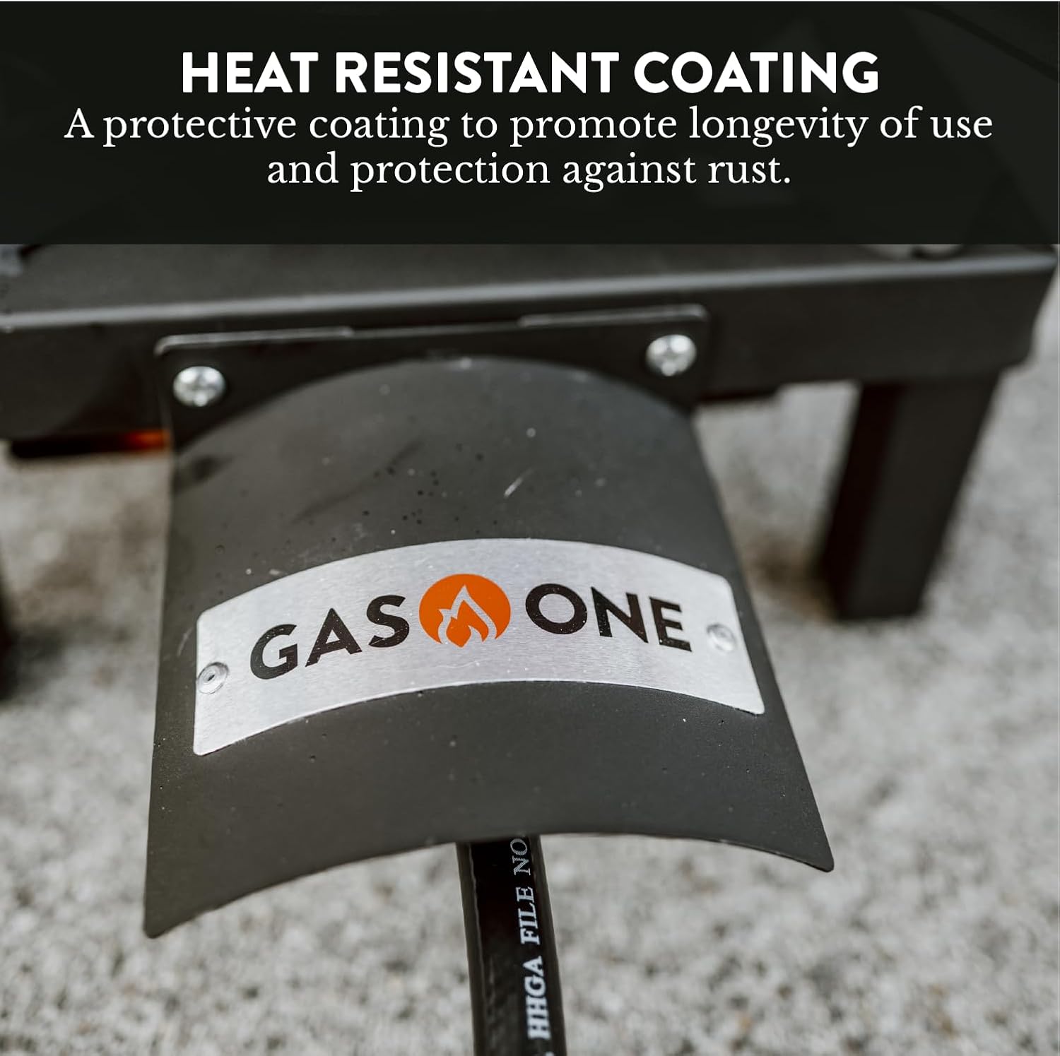 Gas One B-5120 top burner detail from the Amazon gallery