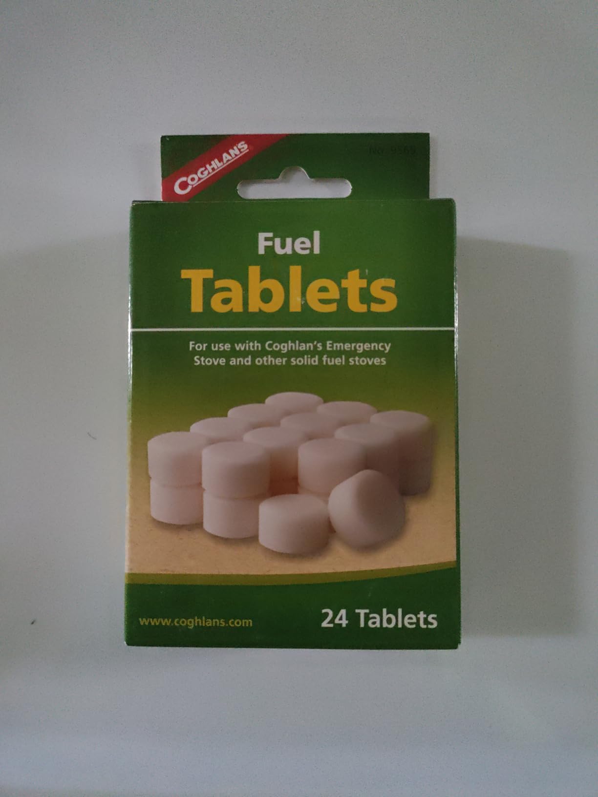 Coghlan's 24 fuel tablets package from Amazon review media