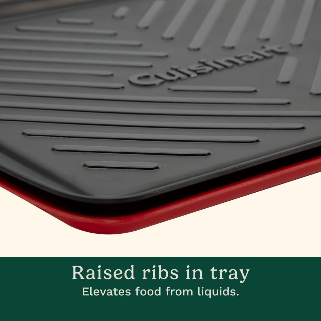 Cuisinart grilling trays storage and detail image