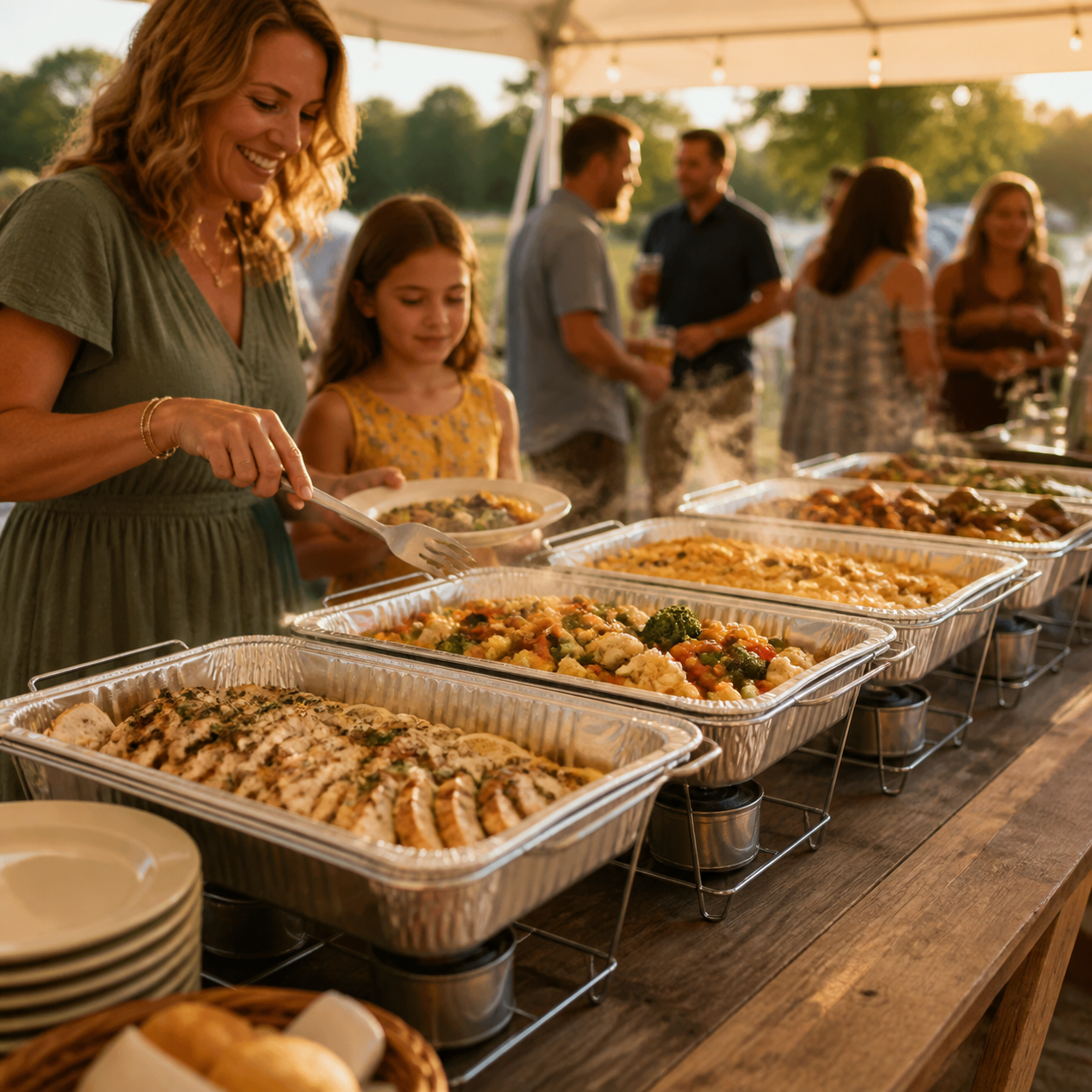 alpha living buffet set lifestyle image